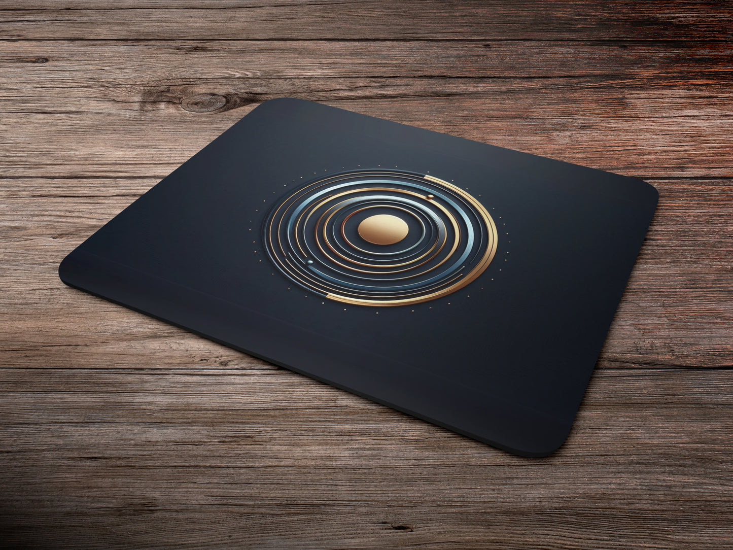 Luxurious Concentric Circlesmousepad mockup style 6