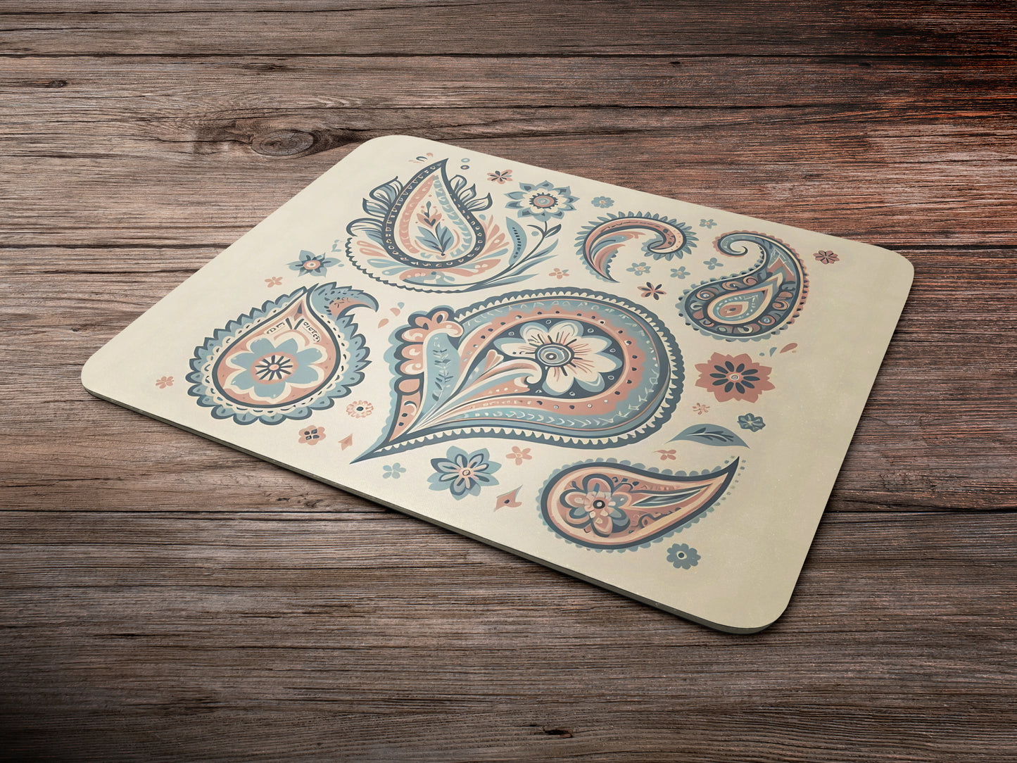 Pastel Paisley Designmousepad mockup style 6
