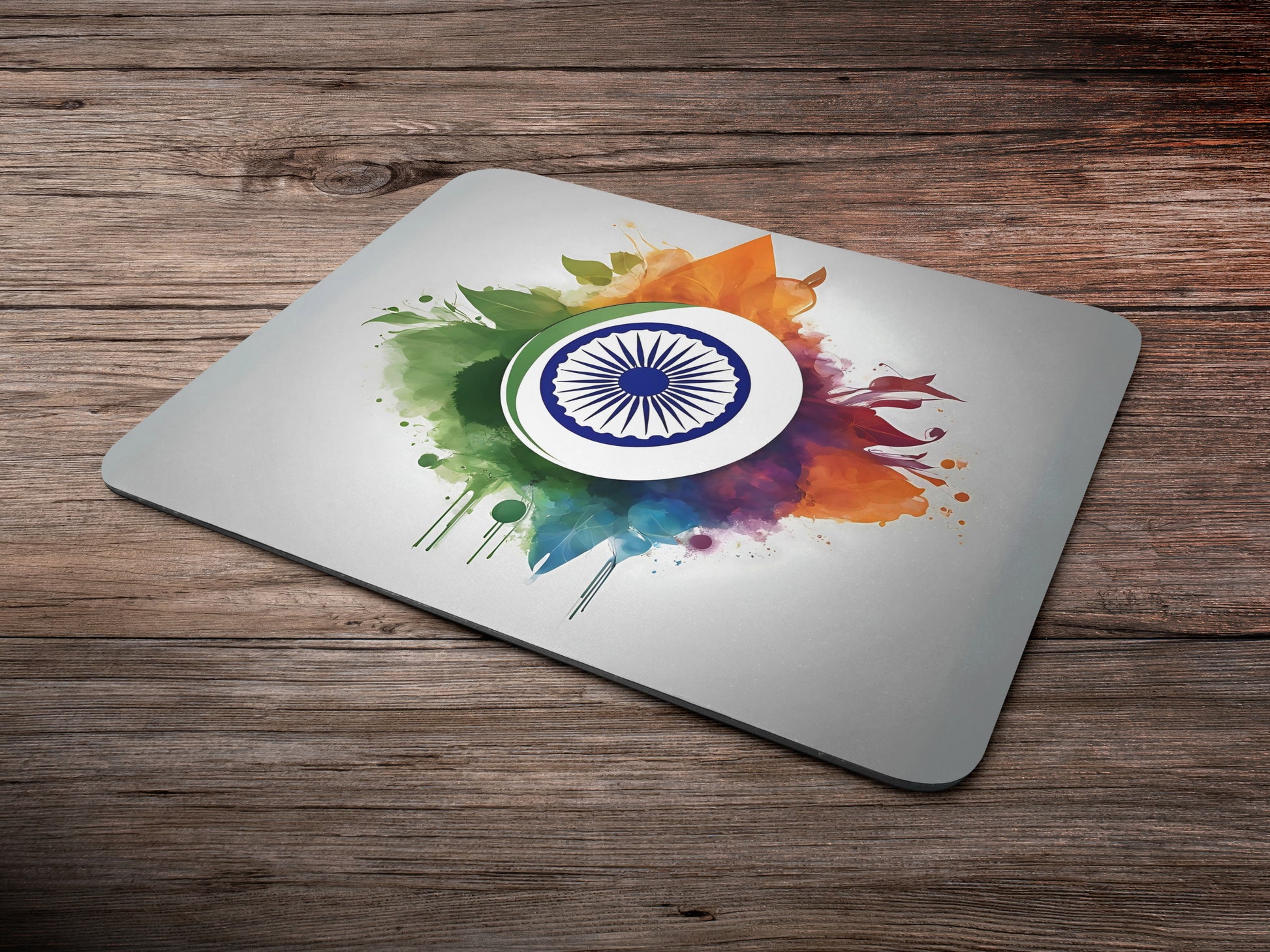 Indian Flag typemousepad mockup style 6