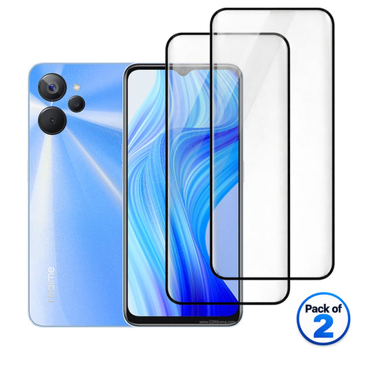 Realme 10T tempered glass pack of 2