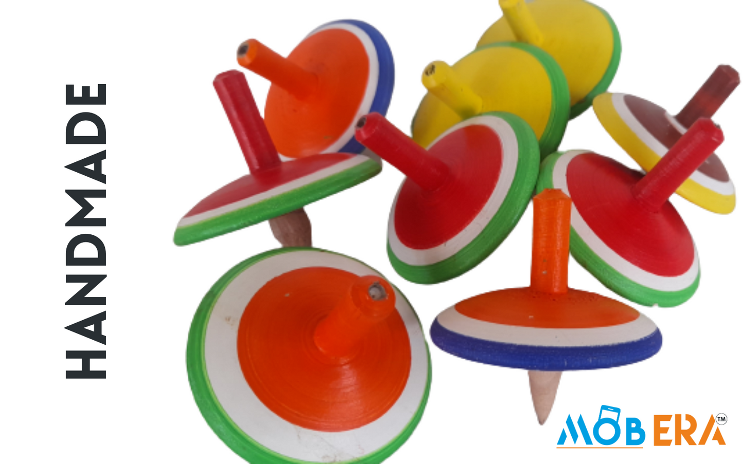 Hand Spinning Wooden Top - Lattu - MobERA