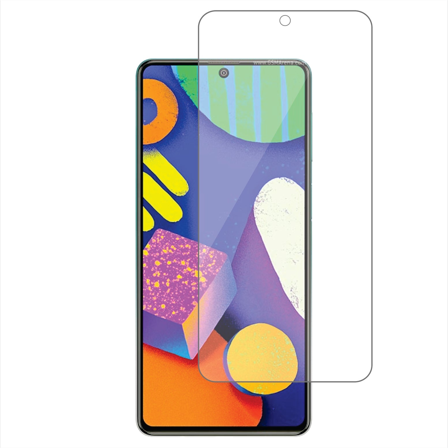 Samsung Galaxy F62 Mobile Screen Guard Protector MobERA