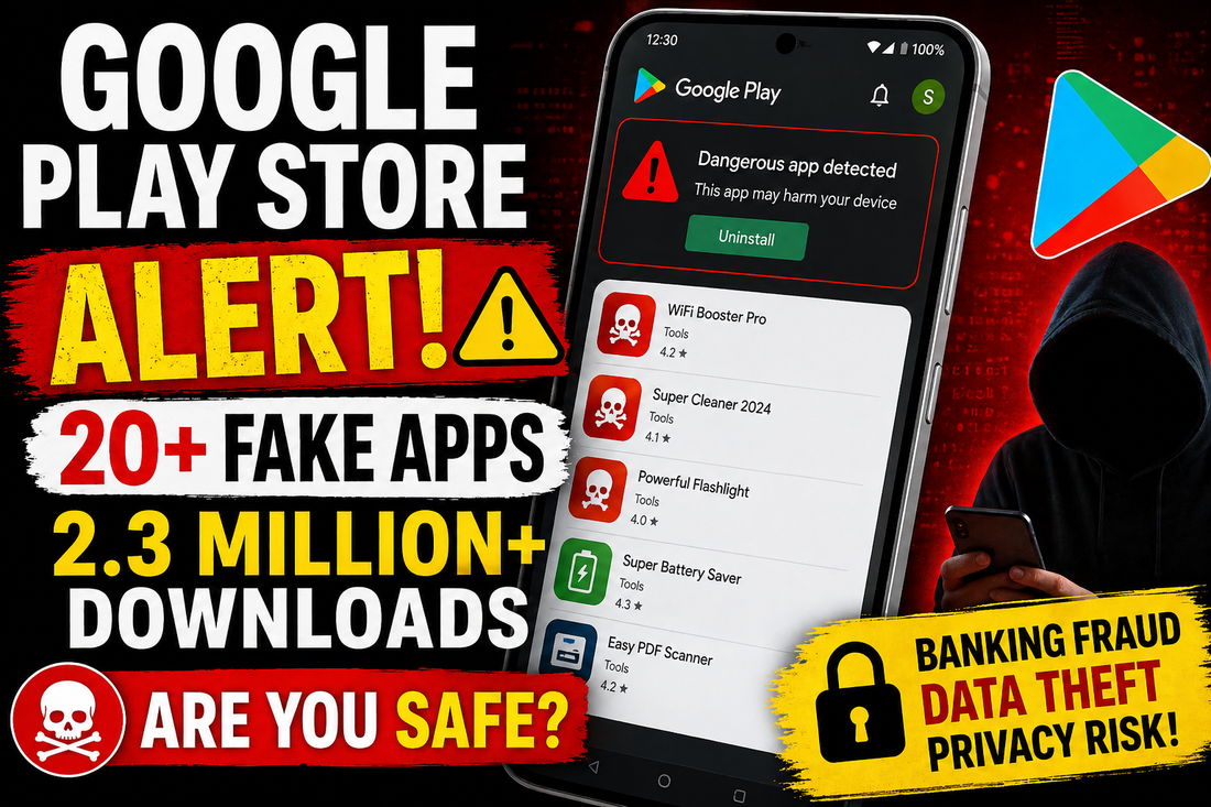Google Play Store Alert 20+ Fake Apps with 2.3 Million Downloads