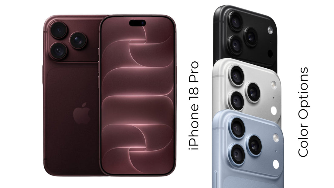 iPhone 18 Pro and iphone 18 Pro Max Color Option