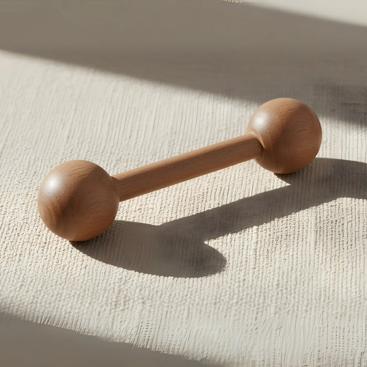 Hand made Wooden teether by mobera