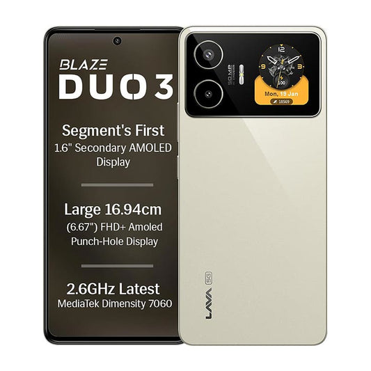 Lava Blaze Duo 3 Mobile Screen Guard Protector