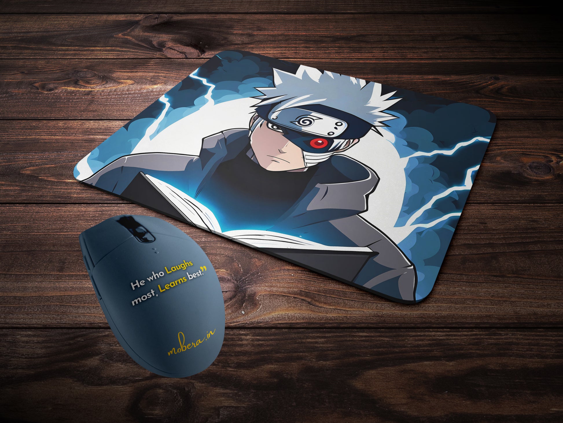 Kakashi Hatake mousepad mockup style 2