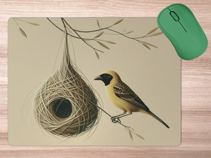 Weaver bird's nestmousepad mockup style 5