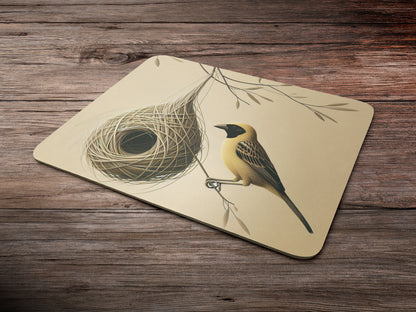 Weaver bird's nestmousepad mockup style 6