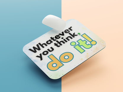 Whatever you think Do it mousepad mockup style 1