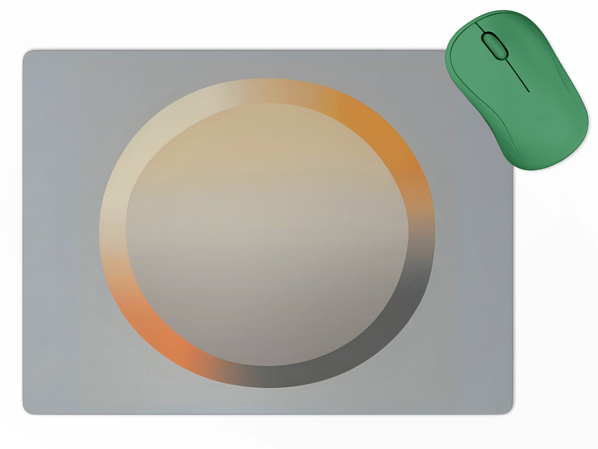 Gradient Glow Circlemousepad mockup style 5