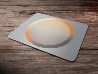 Gradient Glow Circlemousepad mockup style 6