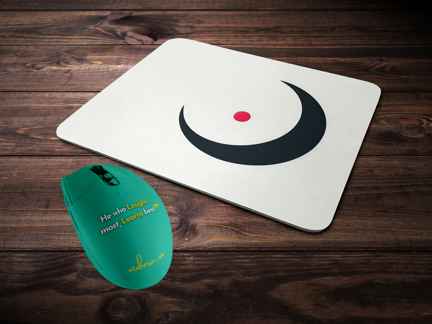 Asymmetric Arc Designmousepad mockup style 2