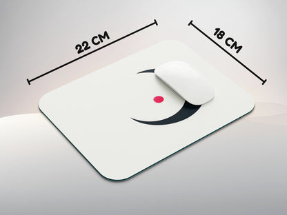 Asymmetric Arc Designmousepad mockup style 3