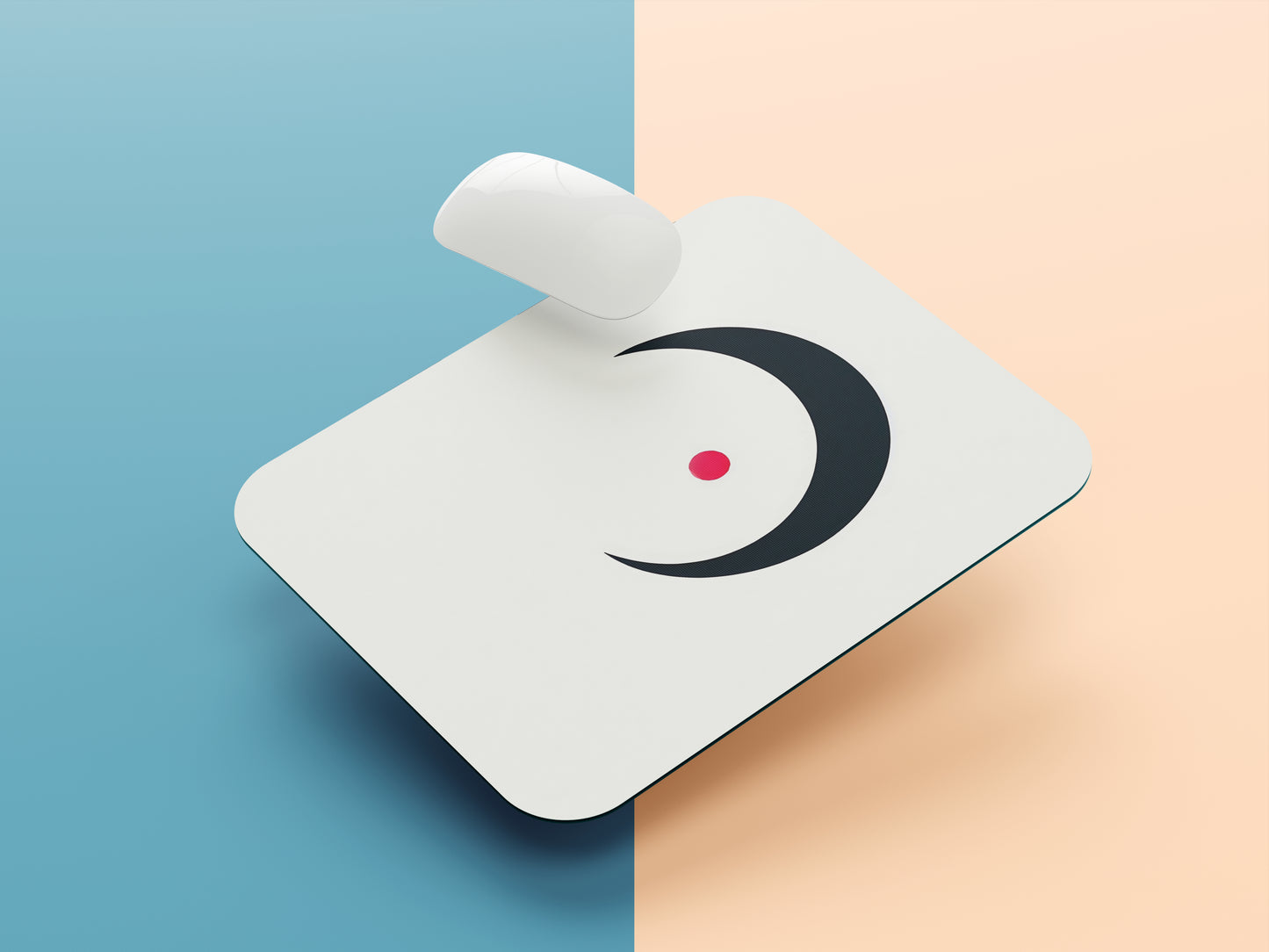 Asymmetric Arc Design mousepad mockup style 1