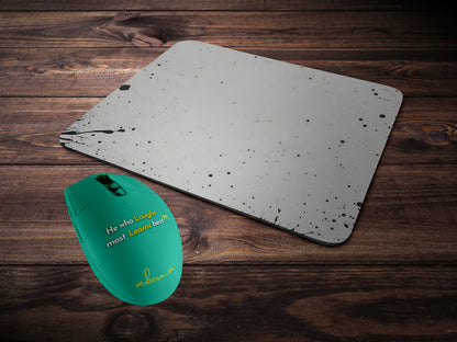 Central Black Splattermousepad mockup style 2