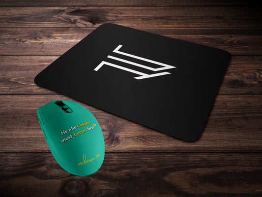 Black Rhythm Linesmousepad mockup style 2