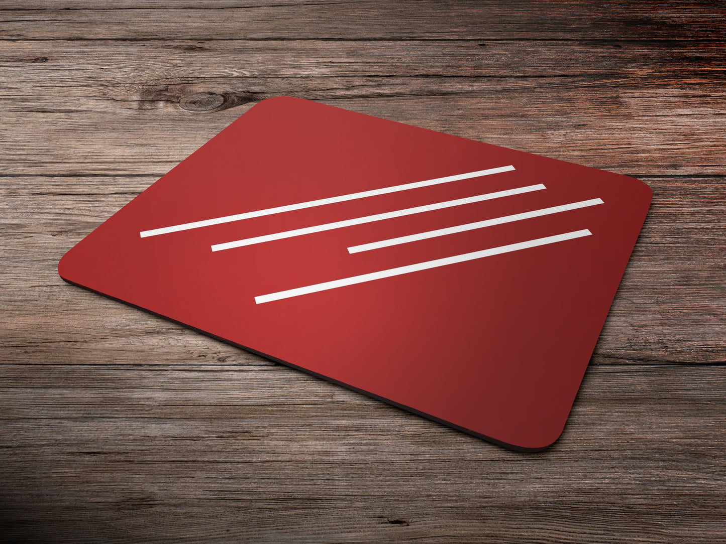 Dynamic Red Linesmousepad mockup style 6