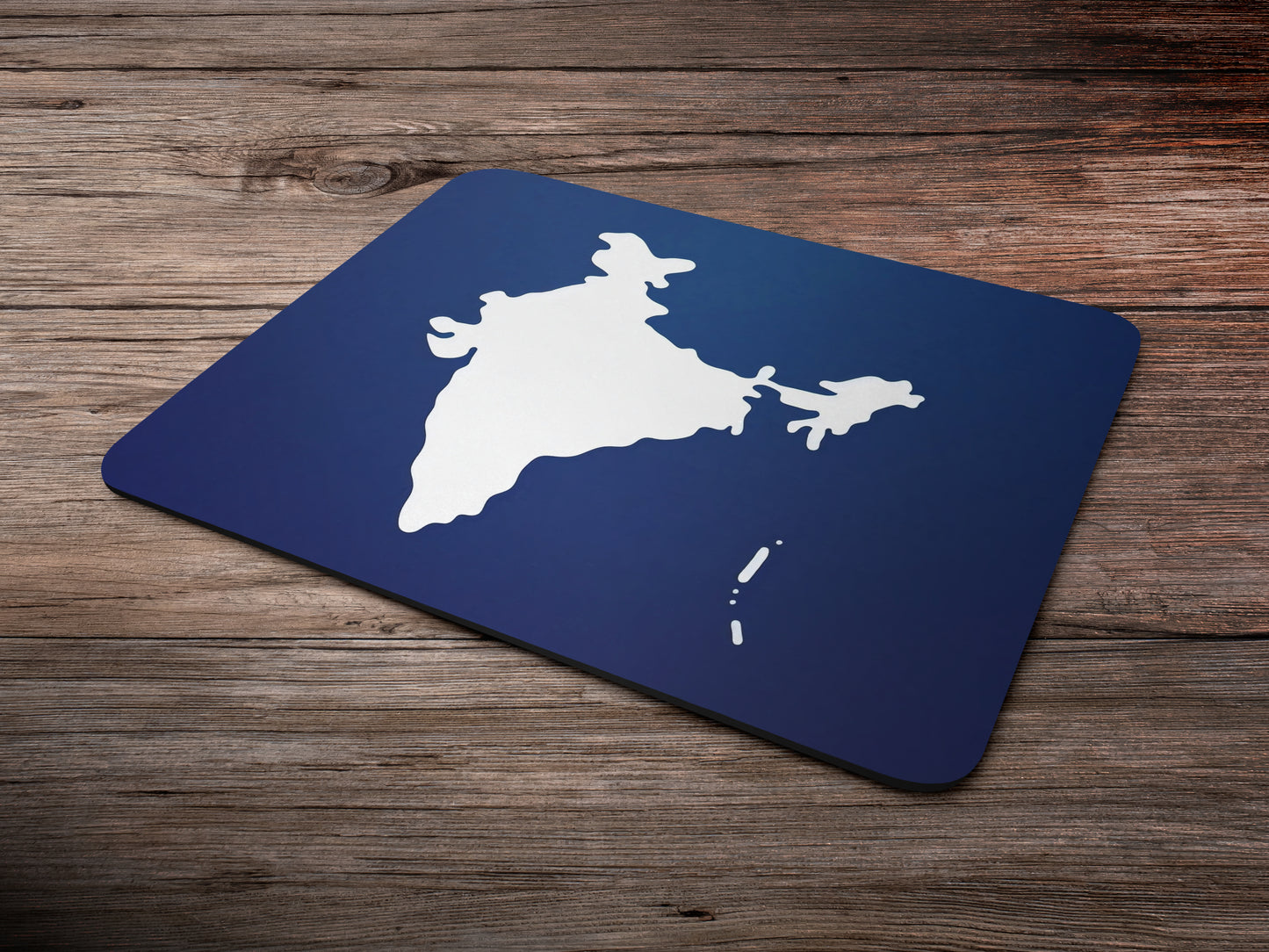 Minimalist India Map Outlinemousepad mockup style 6