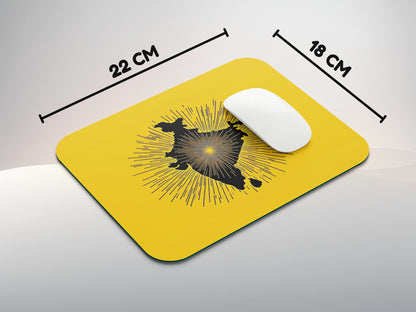 Sunburst India Mapmousepad mockup style 3