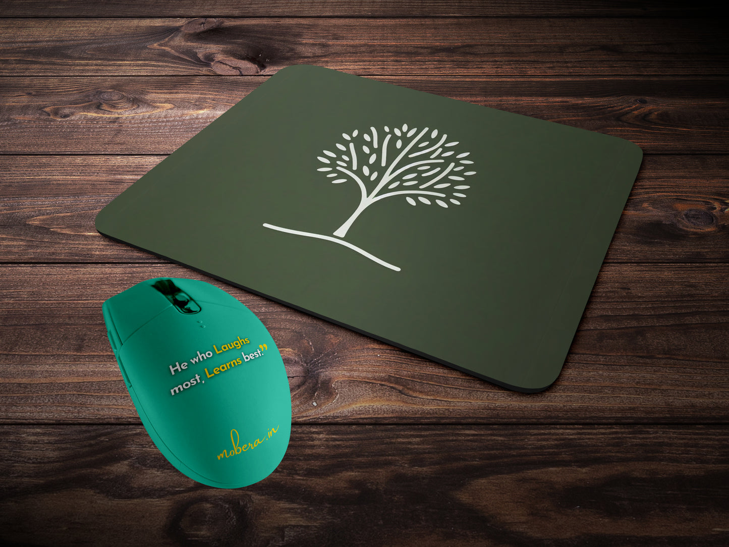 Minimal Tree Linemousepad mockup style 2