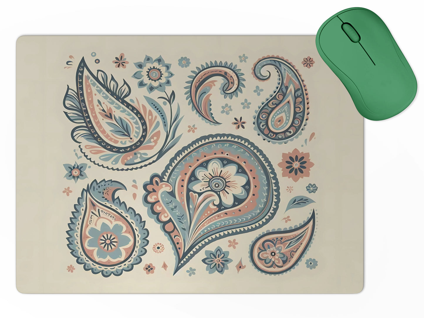 Pastel Paisley Designmousepad mockup style 5