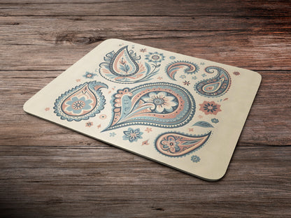 Pastel Paisley Designmousepad mockup style 6