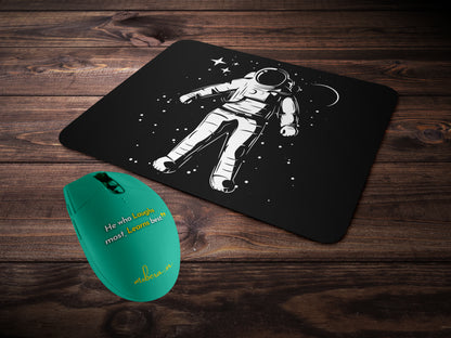 Astronaut Black and Whitemousepad mockup style 2