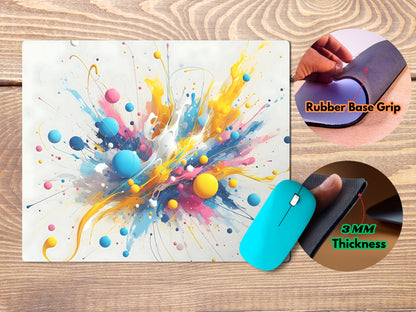 Bold Color Splashmousepad mockup style 4