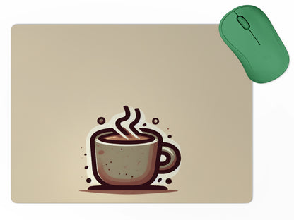 Quirky Coffee Cupmousepad mockup style 5