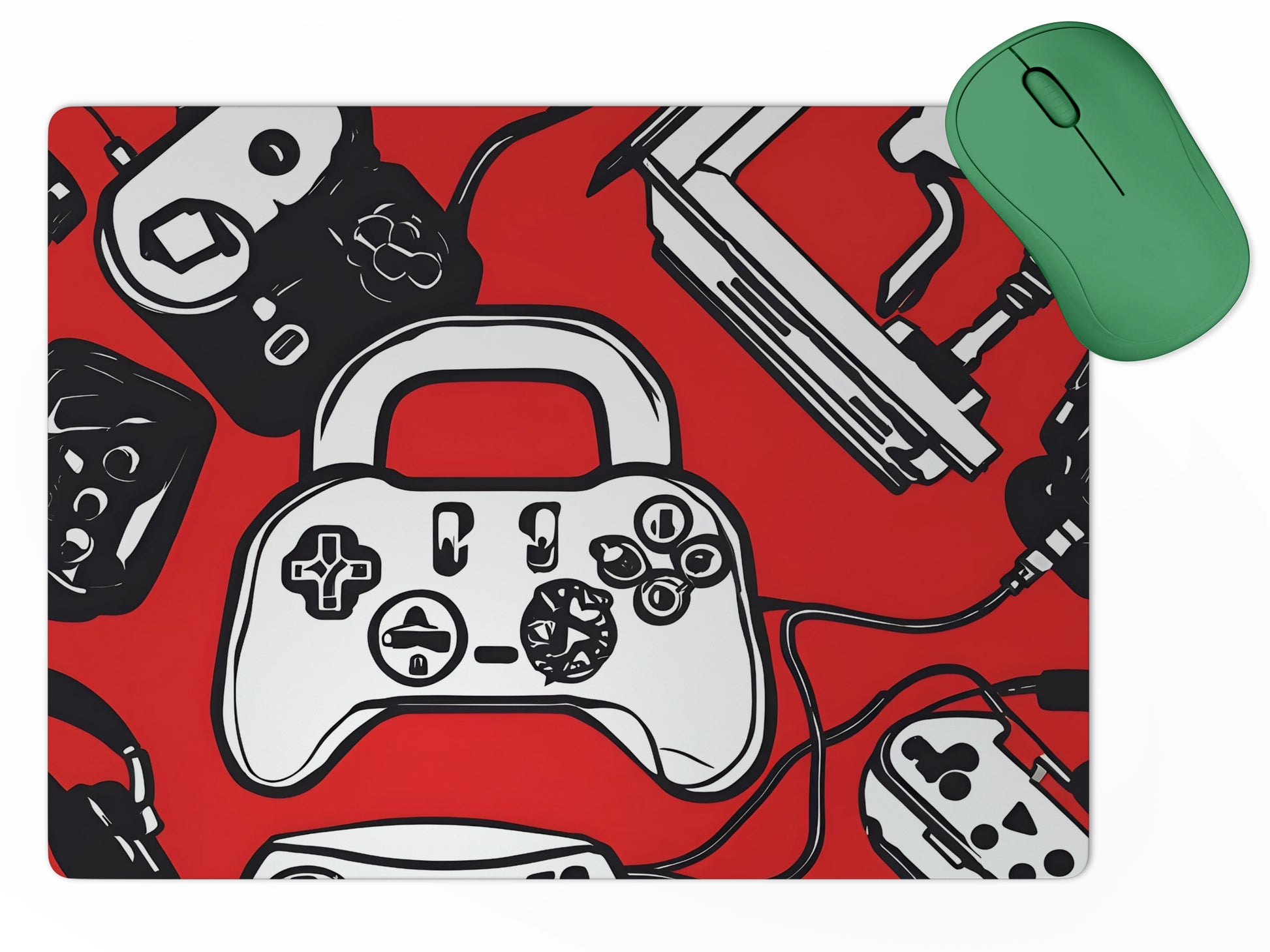 Gaming Icons Designmousepad mockup style 5