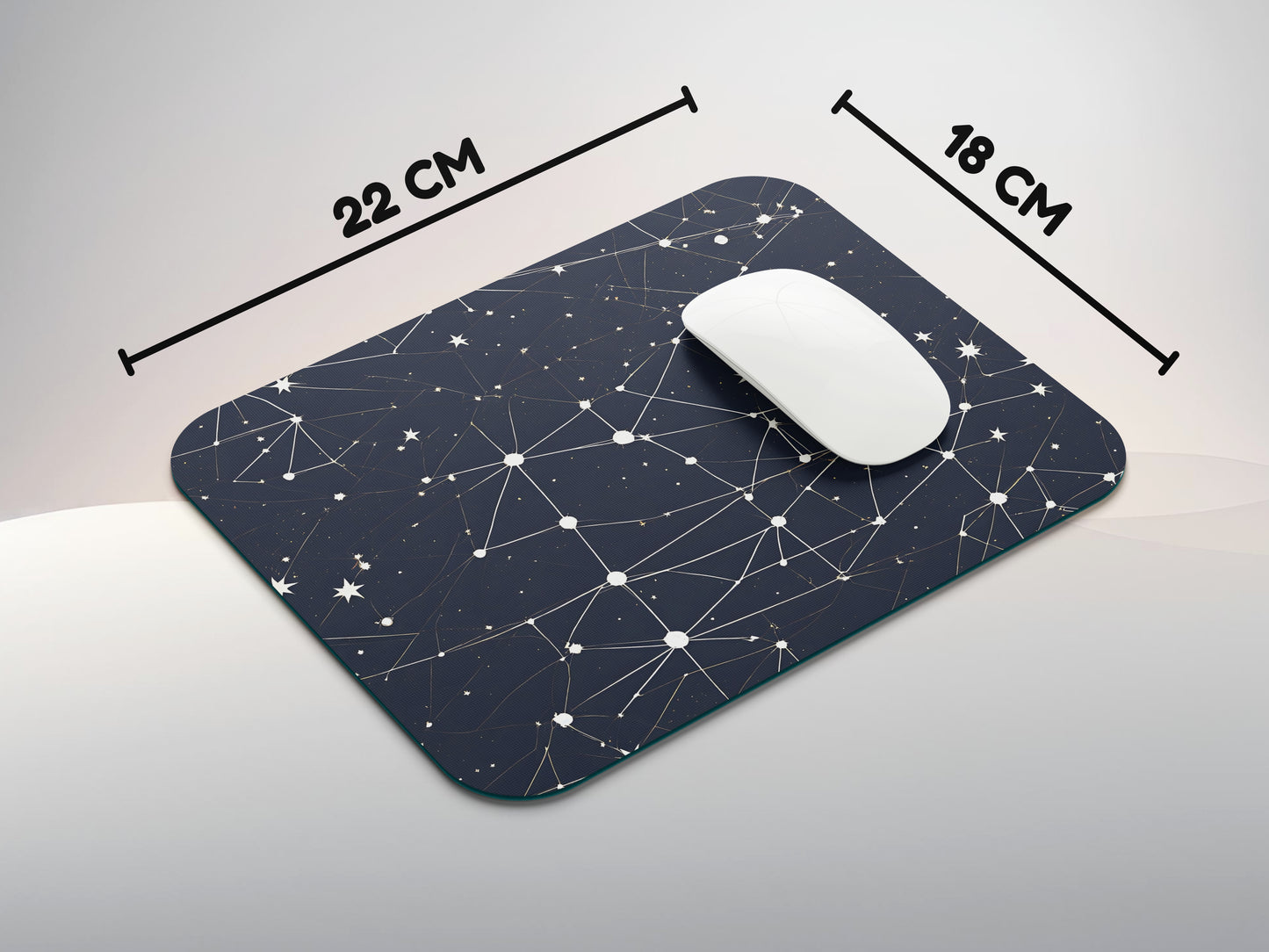 Zodiac Constellation Patternmousepad mockup style 3