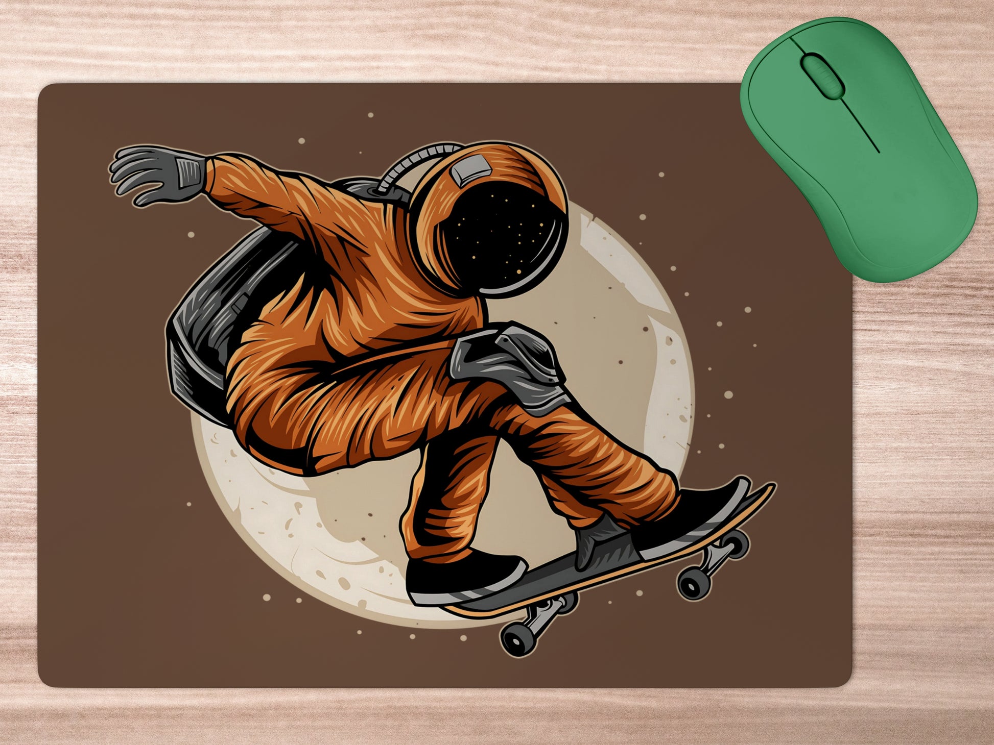 Astronaut on Skateboardmousepad mockup style 5