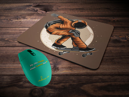 Astronaut on Skateboardmousepad mockup style 2