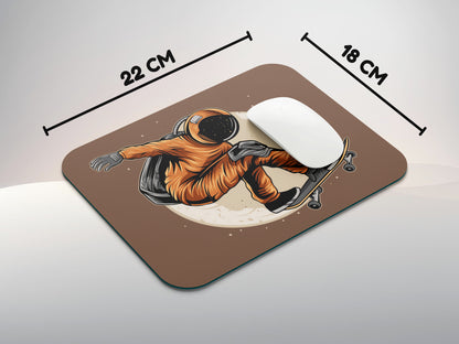 Astronaut on Skateboardmousepad mockup style 3