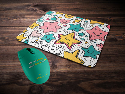 Quirky Doodle Collectionmousepad mockup style 2