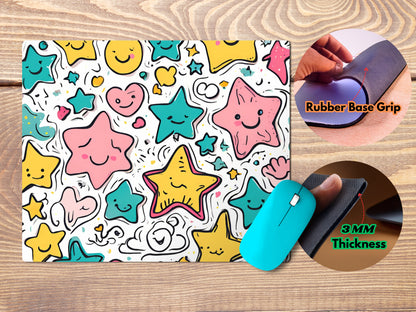 Quirky Doodle Collectionmousepad mockup style 4