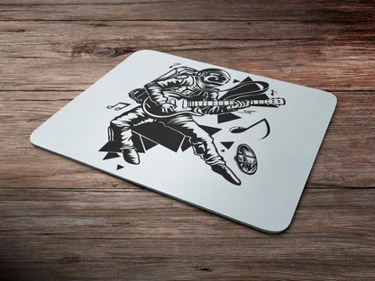 Astronaut Playing Guitarmousepad mockup style 6