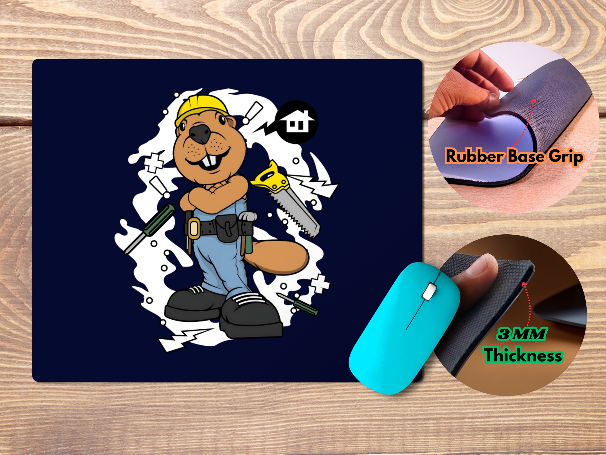 Bever The Artisanmousepad mockup style 4