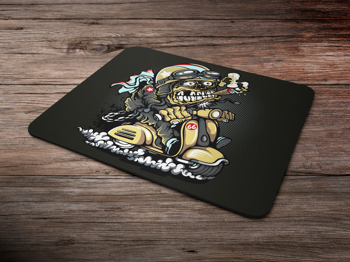 Cartoon on the Scootermousepad mockup style 6