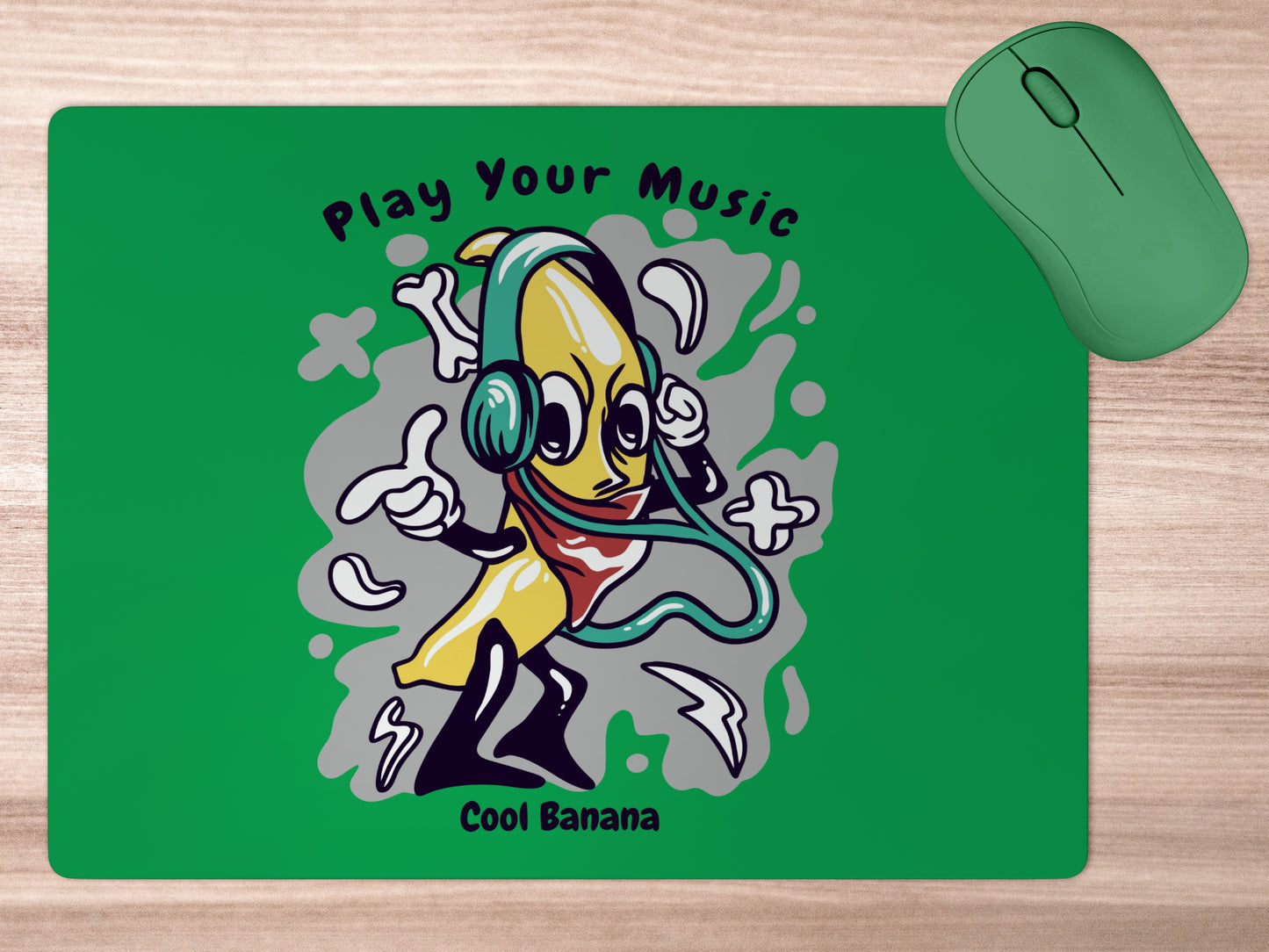 Cool Bananamousepad mockup style 5