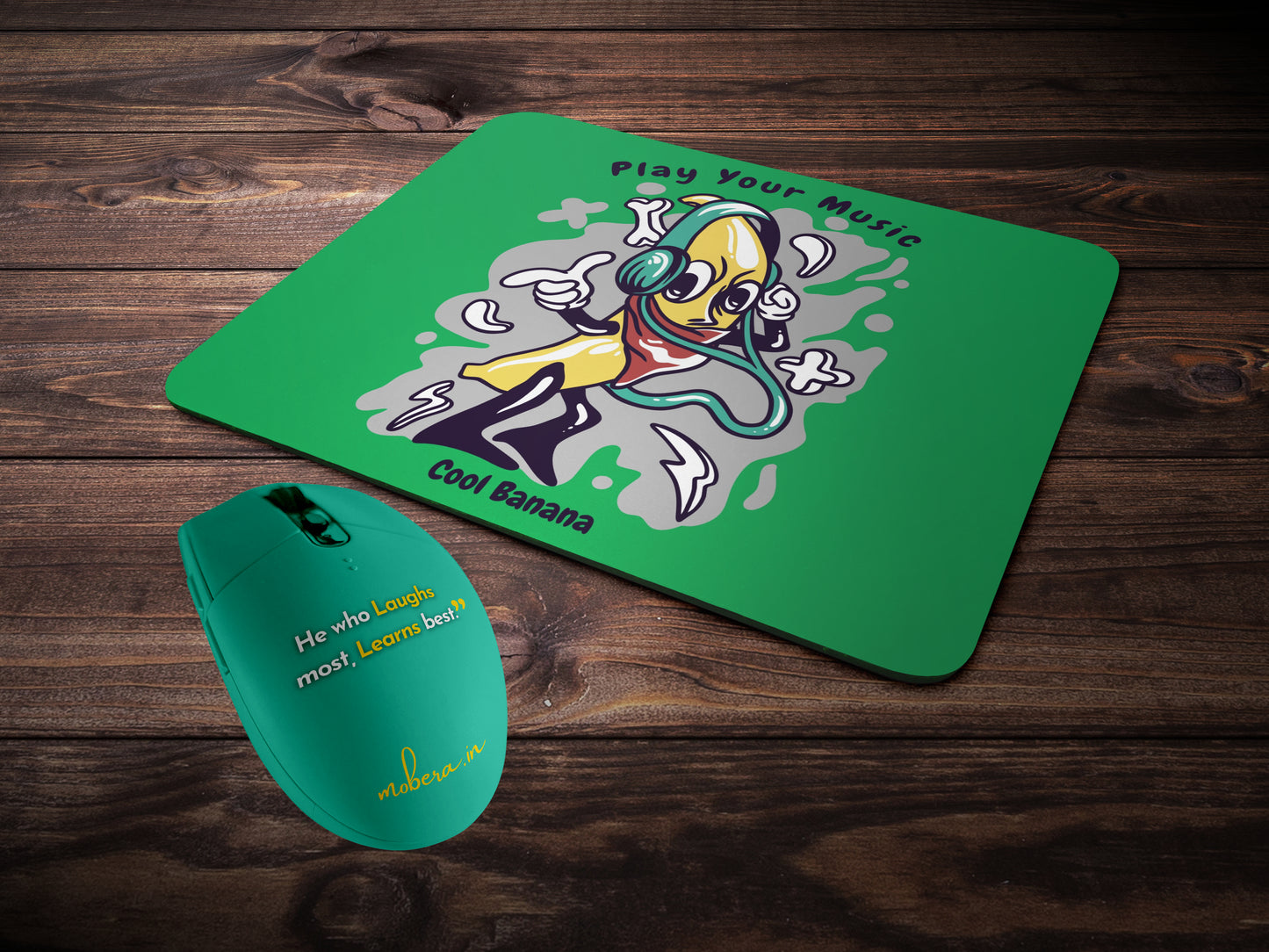 Cool Bananamousepad mockup style 2