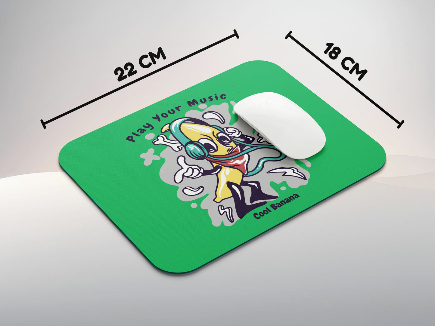 Cool Bananamousepad mockup style 3