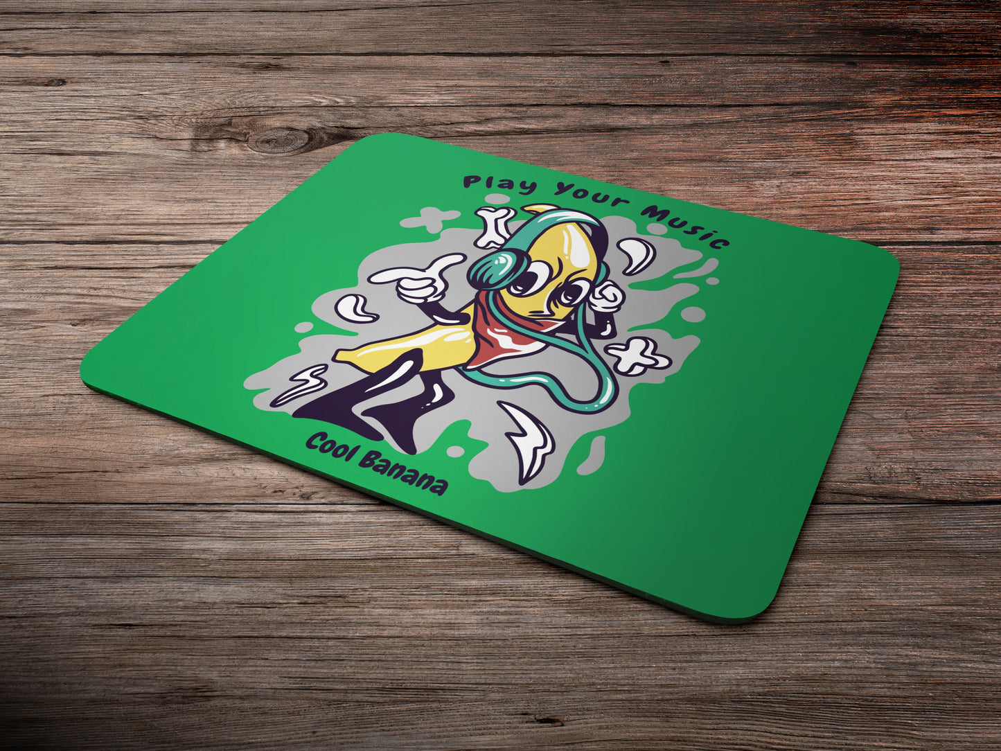 Cool Bananamousepad mockup style 6