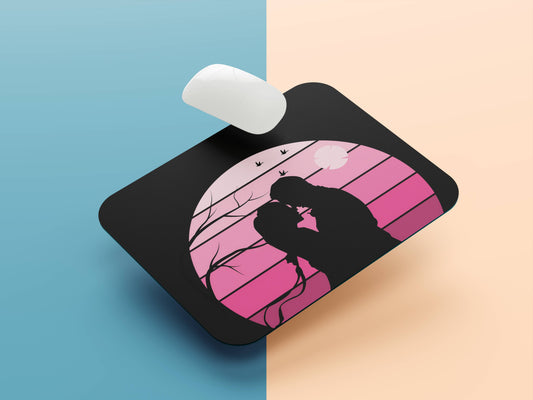 Couple mousepad mockup style 1