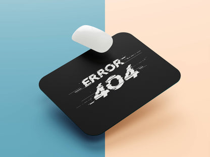 Error 404 mousepad mockup style 1