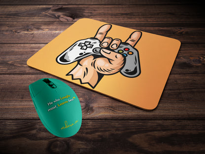 Game Console in Handmousepad mockup style 2