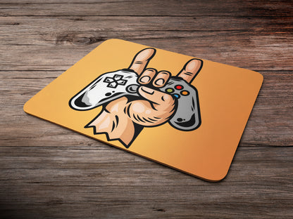 Game Console in Handmousepad mockup style 6