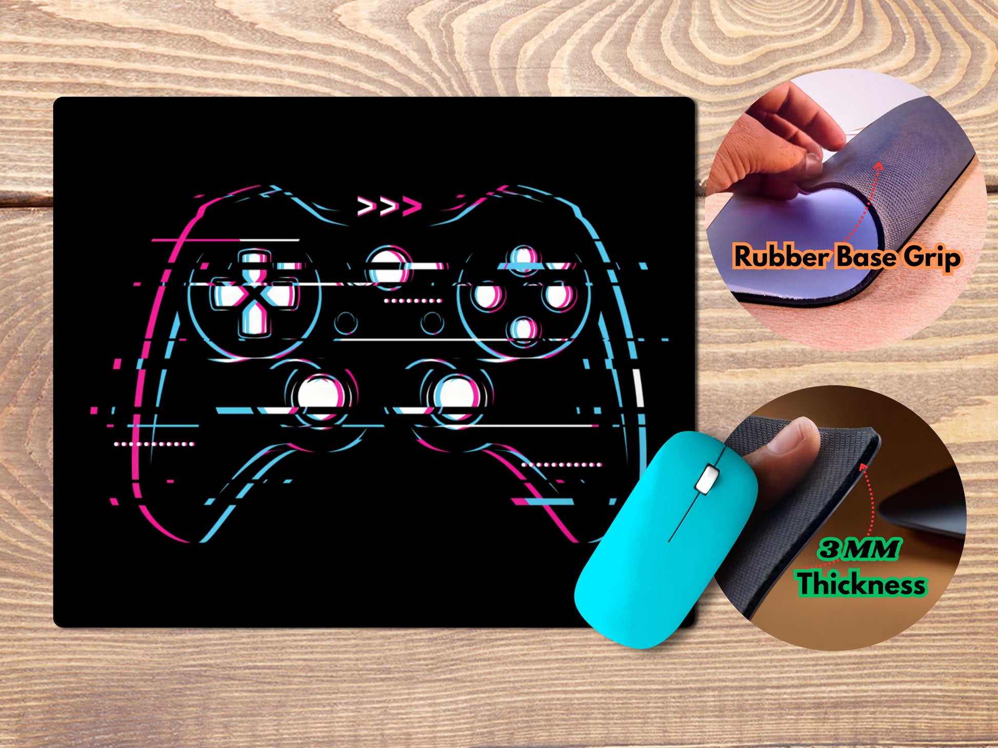 Game Consolemousepad mockup style 4