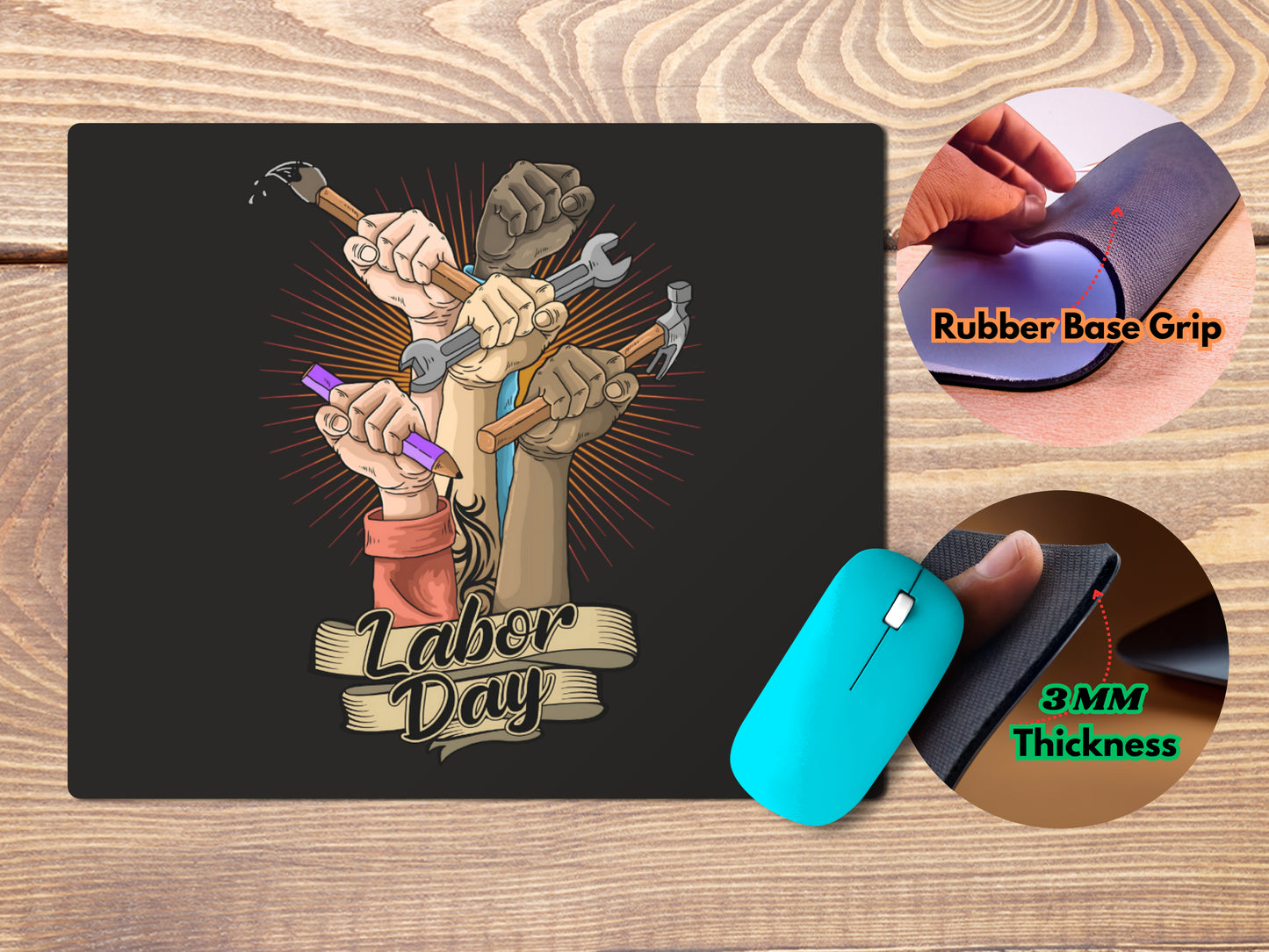 Labor Daymousepad mockup style 4